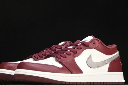 553558-615 1 White Jordan Low Bordeaux 1121